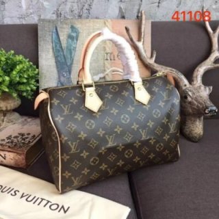 Replica Louis Vuitton Monogram Canvas Speedy 30 M41108