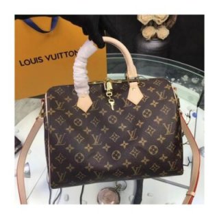 Replica Louis Vuitton Monogram Canvas Speedy Bandouliere 30 M41112