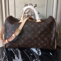 Replica Louis Vuitton Monogram Canvas Speedy Bandouliere 35 M41111