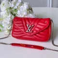 Replica Louis Vuitton New Wave Chain Pochette-M63956 Red