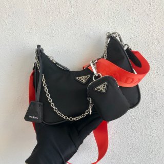 PRADA Replica NYLON HOBO BAG FHN-2020-128259