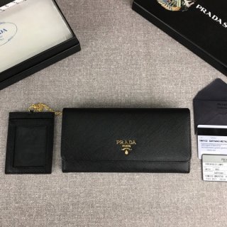 Prada Saffiano Leather Wallet FHN-2020-128322