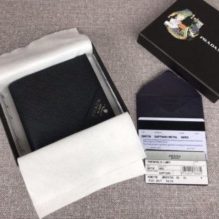 PRADA LEATHER WALLET FHN-2020-128218