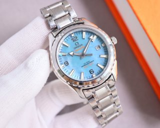 Replica OMEGA Women's Watches 1123 Blue