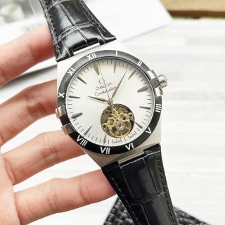 Replica OMEGA Women's Watches 1154 Silver frame-white disk-Silver hands