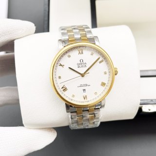 Replica OMEGA Women's Watches 1160 Gold Frame - White Dial