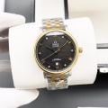 Replica OMEGA Women's Watches 1161 Gold Frame - Black Dial