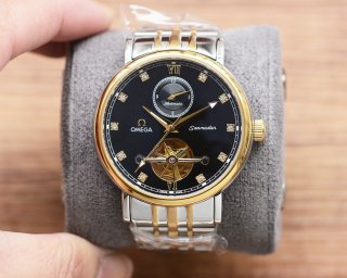 Replica OMEGA Women's Watches 1192 Gold-Black