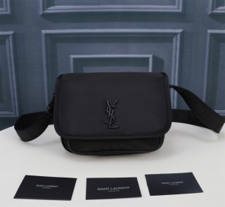 YSL Niki_22cm Nylon 633151 Black